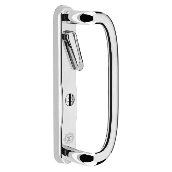 MILA ProSecure Kitemarked 92PZ Lever/Lever Patio Handle Chrome (108901) - Click Image to Close