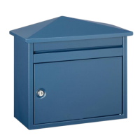 DAD Decayeux D560 Series Post Box Blue