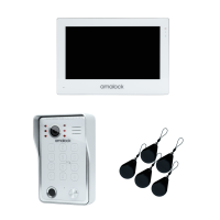 AMALOCK SV2 Smart Video Entry Kit Surface With Keypad Including 7 Inch Monitor