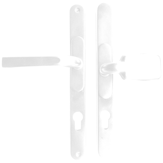 CHAMELEON Pro XL Lever/Pad 59-96mm Centres Adaptable Handle White - Click Image to Close