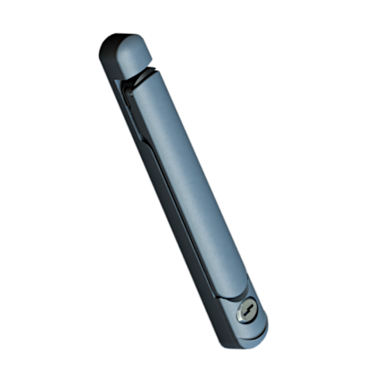JACKLOC Inline Espag Handle With 15mm Spindle Grey - Click Image to Close