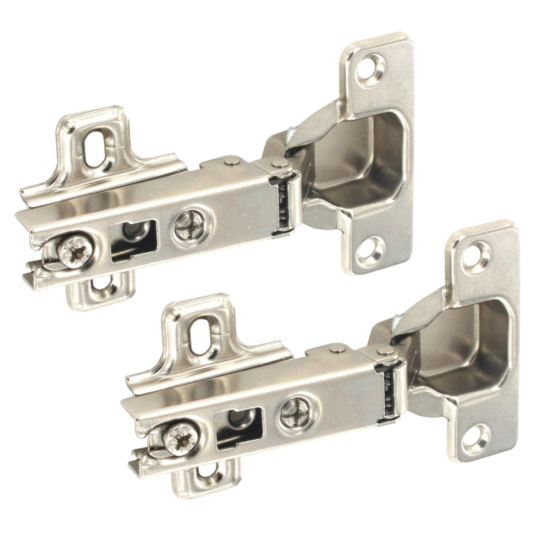 ASEC Concealed Cabinet Hinge (1 Pair) 35mm BZP - Click Image to Close