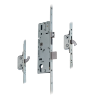 ERA 6345 / 9345 Lever Operated Latch & Dead - 2 Adjustable Hooks (Timber Door) Takes Euro Cylinder
