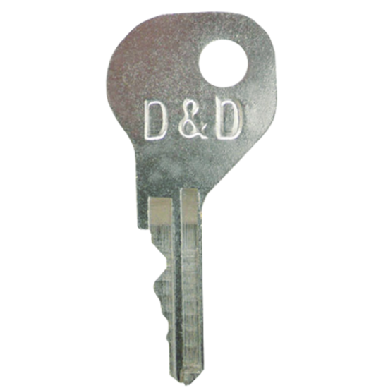 D&D Spare Wafer Key for MagnaLatch Gate Lock MKEYDUP-SW - Click Image to Close