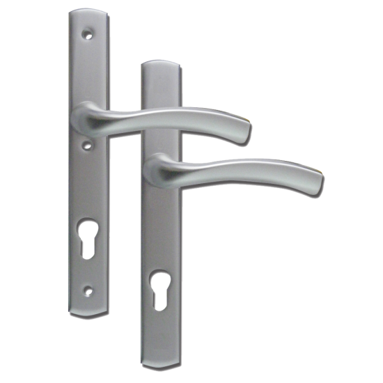 WINKHAUS Palladio Quick Fit 92 Lever/Lever UPVC Furniture 44mm Silver - Click Image to Close