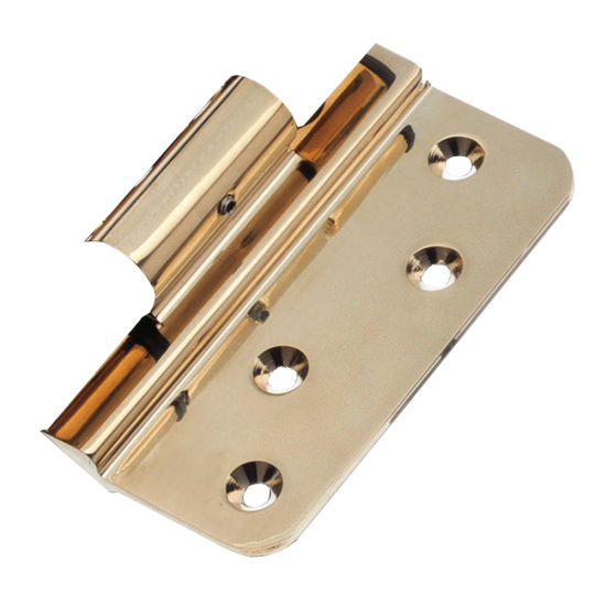 ERA Challenger Hinge Component For Composite & Timber Door Flag (Gold) - Click Image to Close