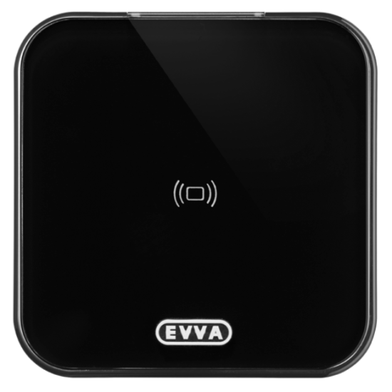 EVVA AirKey Proximity Wall Reader Surface Black - Click Image to Close