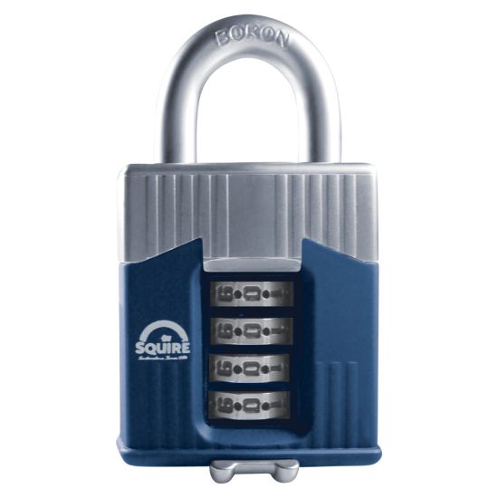 SQUIRE Warrior Open Shackle Combination Padlock 55mm Boxed - Click Image to Close
