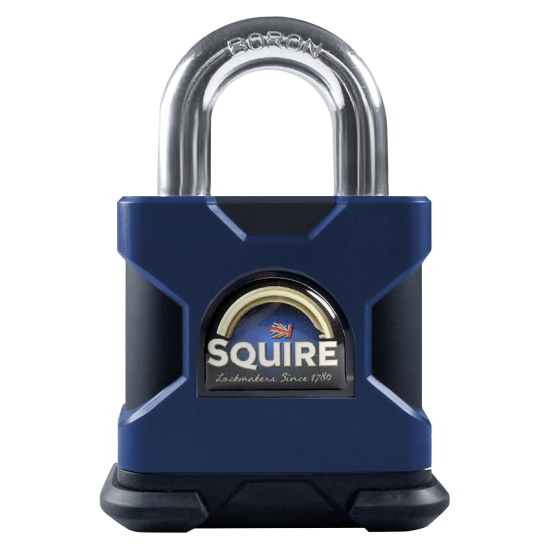 SQUIRE SS65S Stronghold Steel Open Shackle Padlock KD Boxed - Click Image to Close