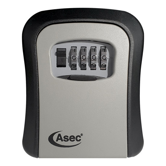 ASEC 4 Wheel Combination Key Safe Visi - Click Image to Close