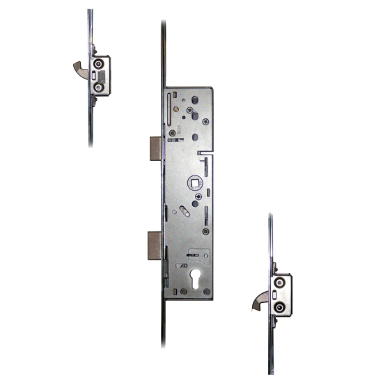 ERA Lever Operated Latch & Deadbolt Split Spindle- 2 Hook 45/92 - Click Image to Close