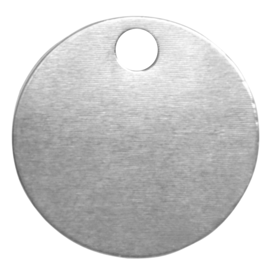 KEYS OF STEEL Pet Tag Discs NP 32mm - Click Image to Close