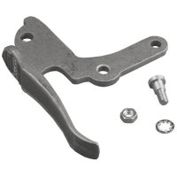 GARADOR GAR0085 Push Handle & Pin Garage Door Lock Silver