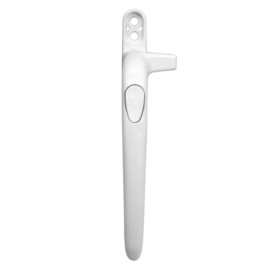 SECURISTYLE Virage Offset Cockspur Espag Handle 9mm - LH - Non-Locking - White - Click Image to Close