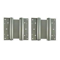 LIOBEX Fire Rated Double Action Spring Hinges C/W Intumescent 200mm FD60 (1 Pair)