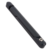 JACKLOC Inline Espag Handle With 30mm Spindle Black