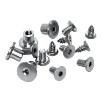 ASEC Cubicle Bolts, Nuts & Screws Kit Fixings To Suit 13mm Board
