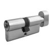 ASEC 5-Pin Euro Key & Turn Cylinder 60mm 30/T30 (25/10/T25) KD PB