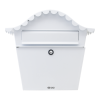 DAD Decayeux Sirocco Post Box White
