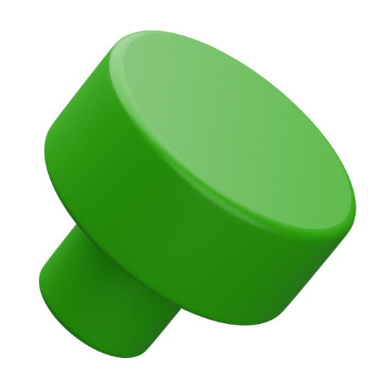 CAVEO Key Insert 100 Per Pack Green - Click Image to Close