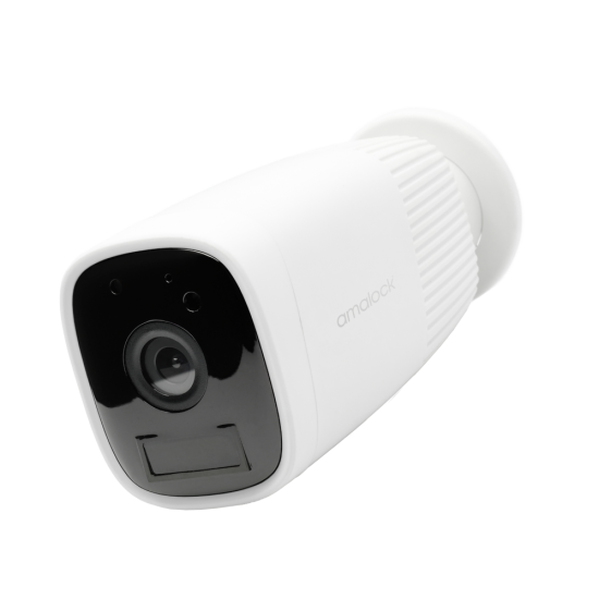 Amalock CAM400 Wireless Wi-Fi Video Camera White - Click Image to Close