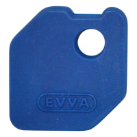EVVA EPS Coloured Key Caps Blue No 0043522485