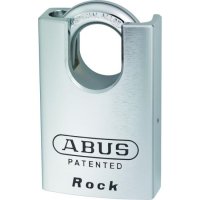 ABUS 83 Series Steel Closed Shackle Padlock Without Cylinder 55mm KD 83CS/55 Boxed