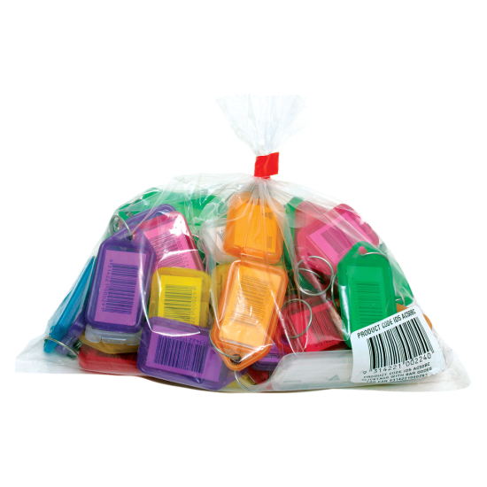 KEVRON ID5 AC50 Tags Bag of 50 Assorted Colours Assorted Colours x 50 - Click Image to Close