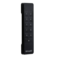 CODELOCKS KitLock KL1100 KeyPad Locker Lock With Powered Latch KL1100 Black