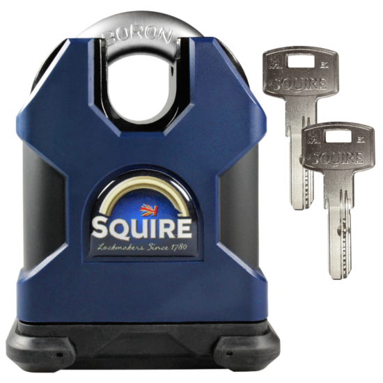 SQUIRE SS65CS Elite Dimple Cylinder Closed Shackle Padlock KD Boxed - Click Image to Close