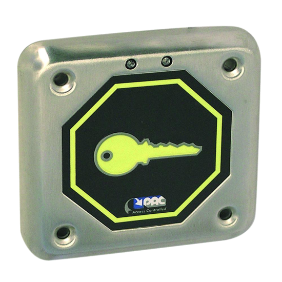 PAC 20116 Oneprox Vandal Resistant Proximity Reader 20116 Low Frequency - Click Image to Close