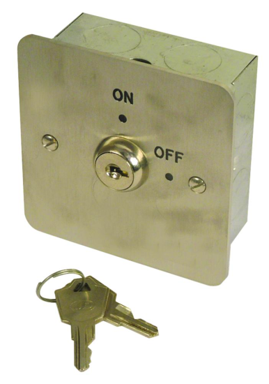 ASEC On/Off Key Switch 1 Gang - Click Image to Close