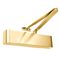 RUTLAND Fire Rated TS.5204 Door Closer Size EN 2-4 With Backcheck Polished Brass