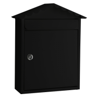 ASEC Traditional Post Box Black