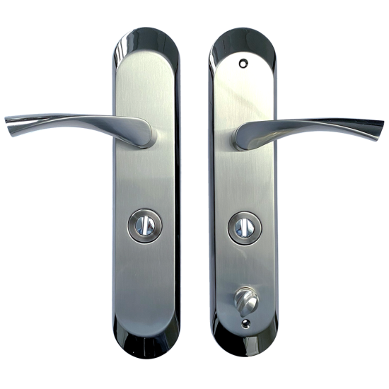 Hooply CEFIRO ZTB002 Combat Lock Handles With Thumbturn Left Hand - Click Image to Close