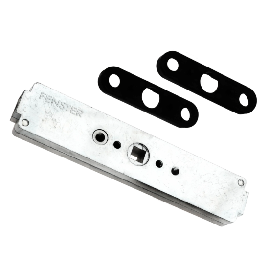 FENSTER Bi Fold Lock Case Silver - Click Image to Close