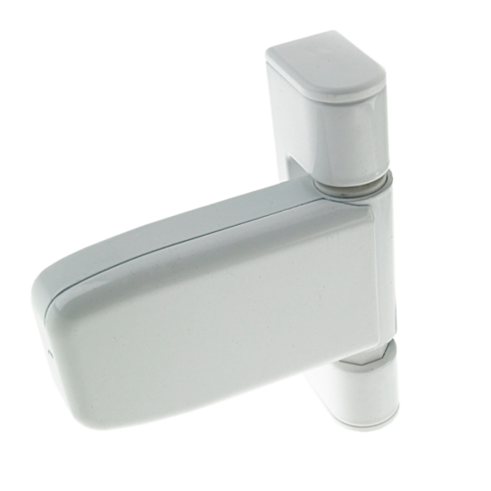 YALE / Paddock / Welsecure 3D Flag Hinge White - Click Image to Close
