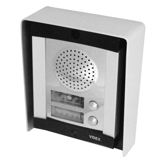 VIDEX 8K Series Audio Intercom Kit 2 Way - Click Image to Close