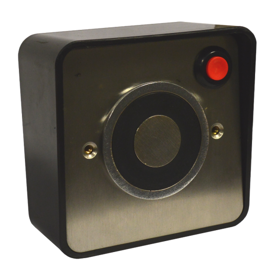 ASEC Wall Mounted Hold Open Magnet 24V DC - Click Image to Close