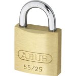 ABUS 55 Series Brass Open Shackle Padlock 24mm KA (5251) 55/25 Boxed