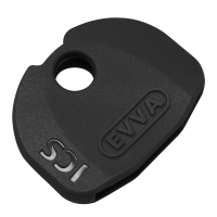 EVVA ICS Coloured Key Caps Black 0043522000