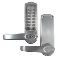 CODELOCKS CL610 Series Digital Lock With Tubular Latch CL615 With Passage Set