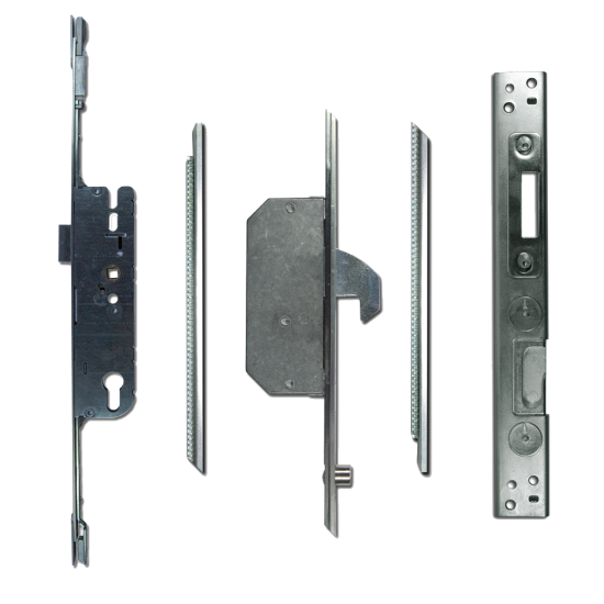 CHAMELEON Adaptable Multipoint Lock 2 Hook & 2 Roller + Keeps 35/92 Split Spindle - Click Image to Close