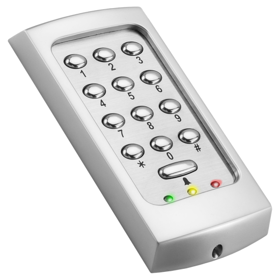 PAXTON KP75 Metal MIFARE Proximity Keypad For Use With Net2 Controllers 375-130 - Click Image to Close