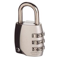 ABUS 155 Series Combination Open Shackle Padlock 34mm 155/30 Visi