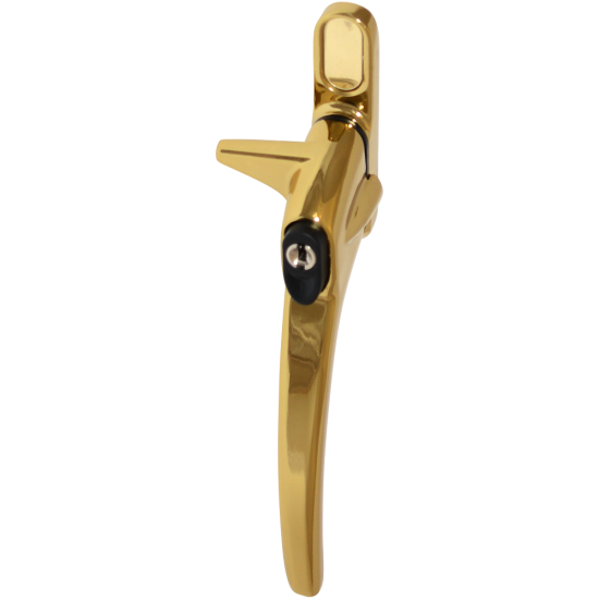 ERA Charisma Inline Cockspur Locking Espag Handle 21mm RH Locking Polished Gold - Click Image to Close