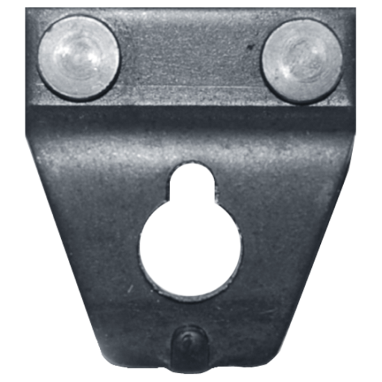 SMITH WALLIS 990 Backplate To Suit Metal Window Casement Handle Steel - Click Image to Close