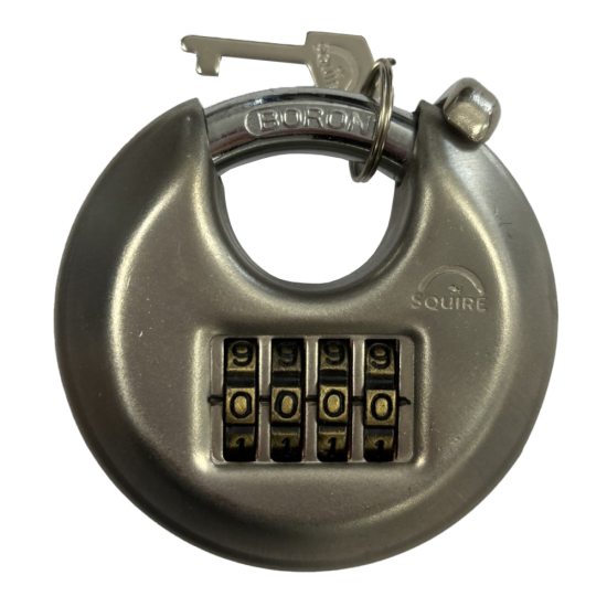 SQUIRE DCL1Combi 70mm Combination Discus Padlock Boxed - Click Image to Close