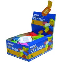KEVRON ID30 Giant Tags Display Box 50pcs Assorted Colours Assorted Colours x 50