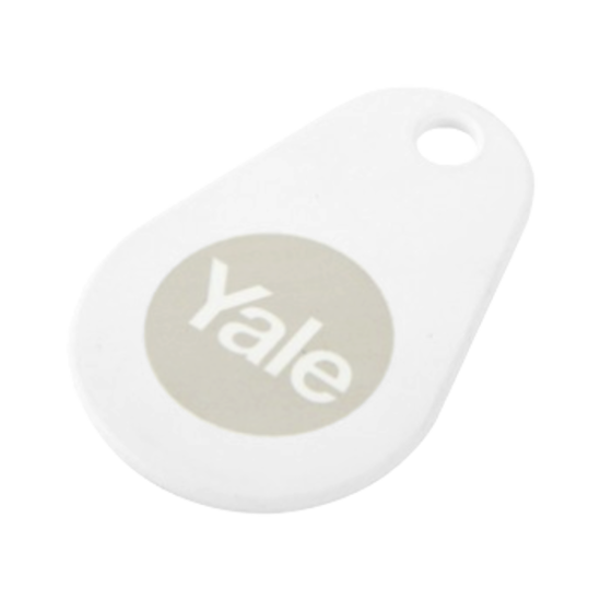 YALE Smart Lock Key Tag White - Click Image to Close